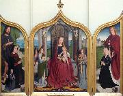 Gerard David Triptych of the Sedano Family Sweden oil painting artist